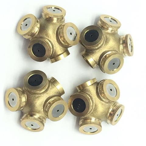 农用全铜喷雾四头喷头 园林灌溉的精准卫士
